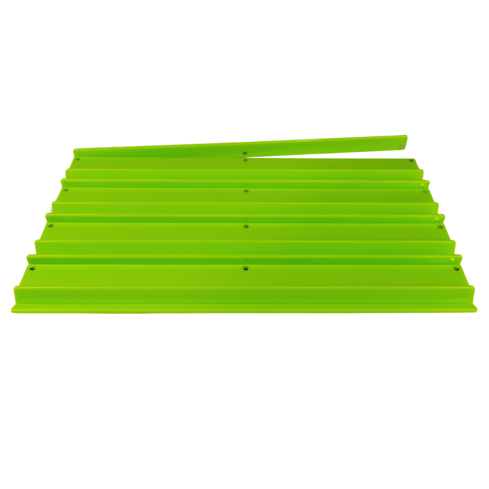 MFM MAHJONG RACKS | Premium Acrylic | 4 Racks + 4 Pushers