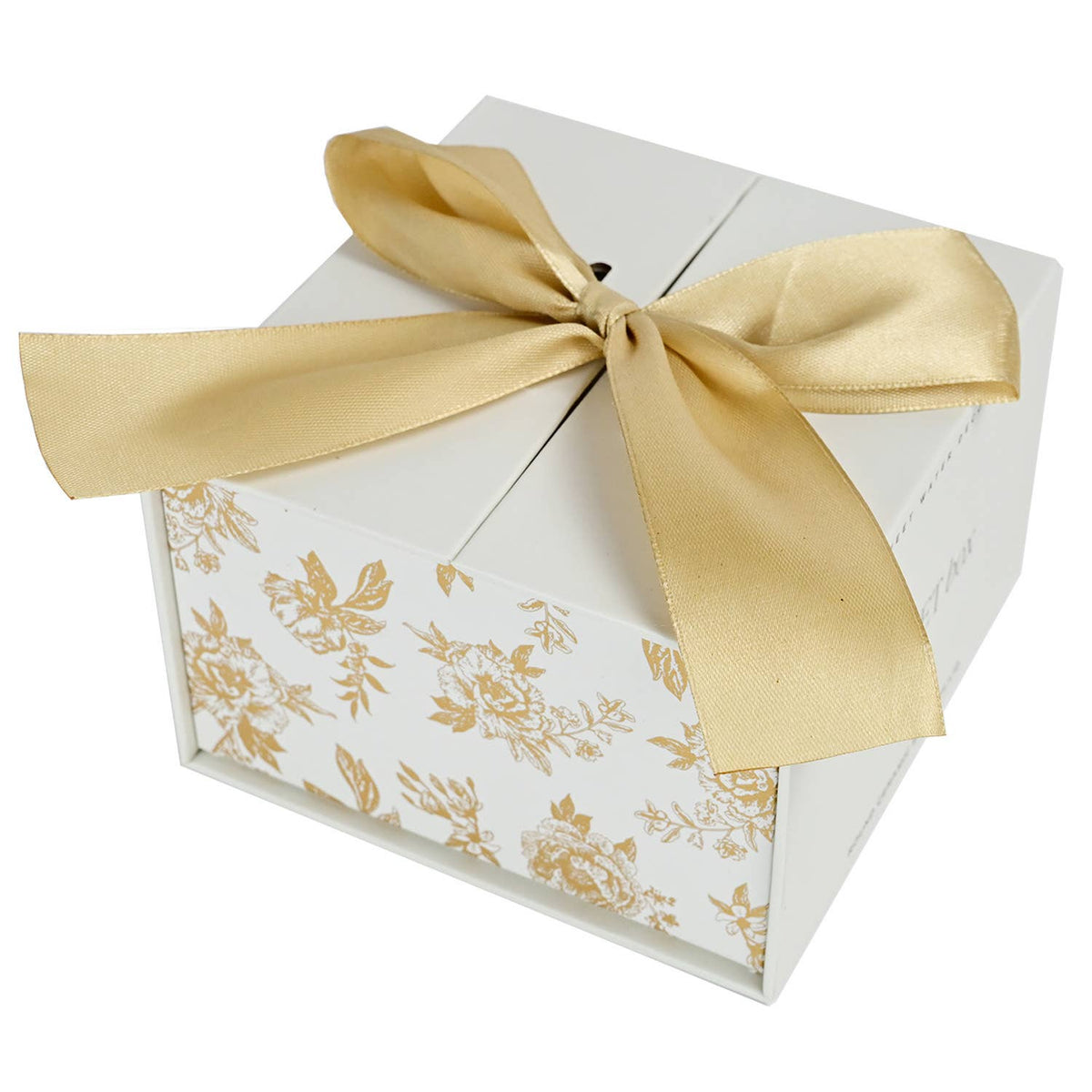 Sweet Water Decor - Gold Delft Trinket Dish with Lid - Home Decor & Gifts