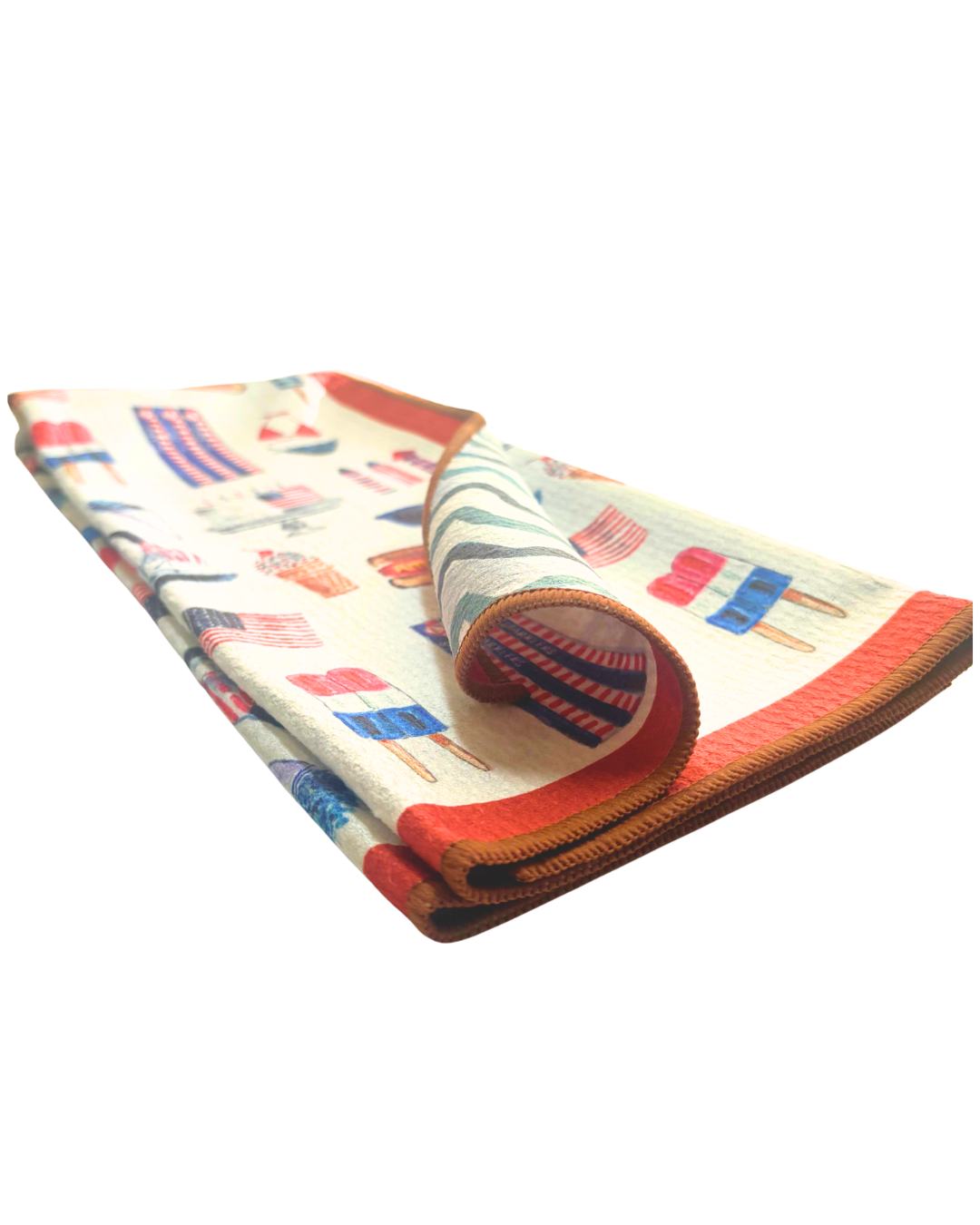 Summer Fun Double-Sided Tea Towel