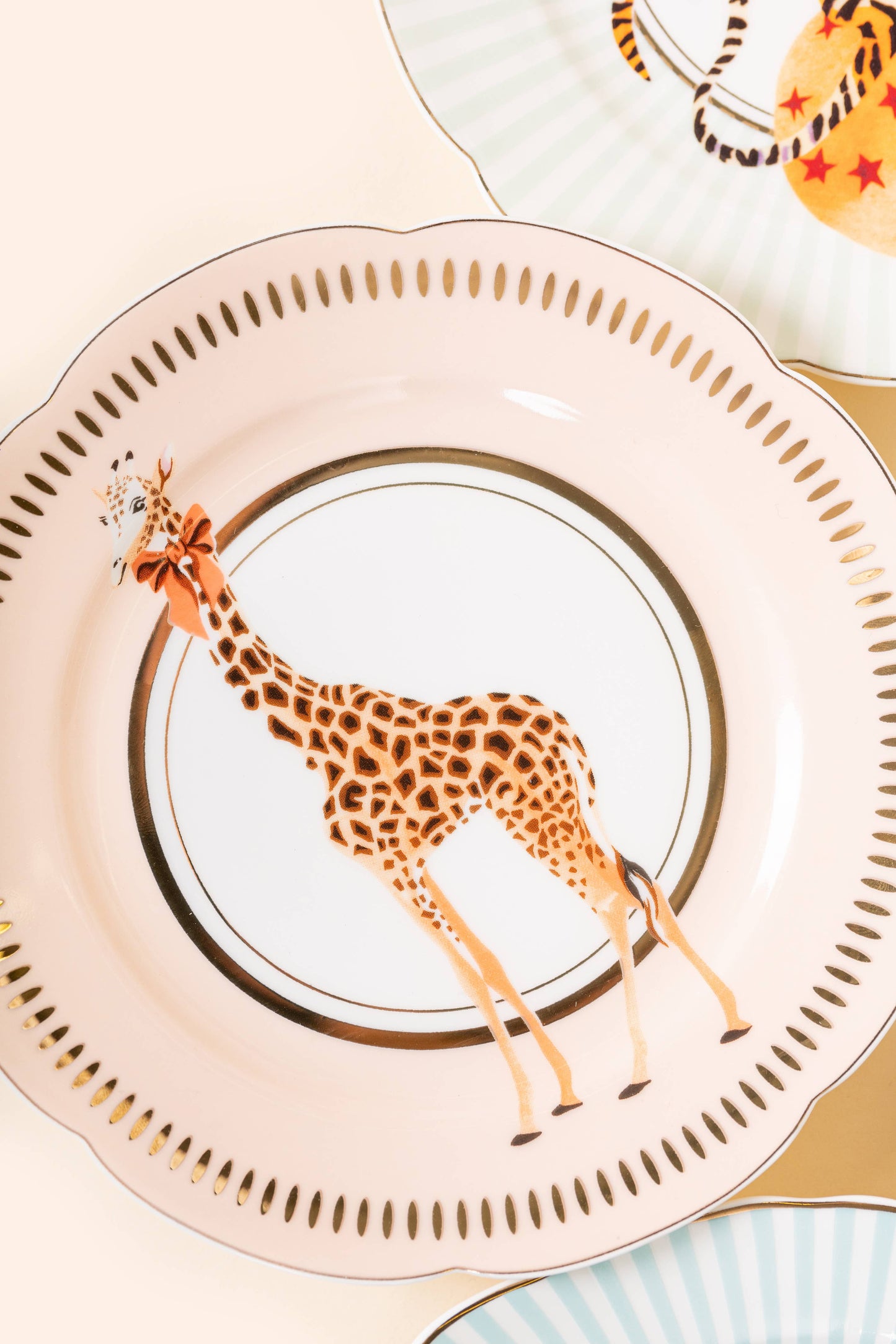 Yvonne Ellen Animal Tea Plates (set Of 4)