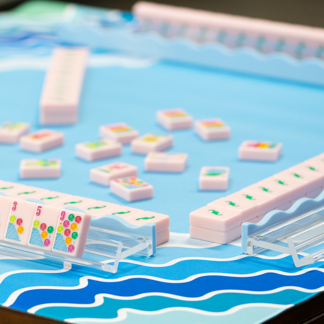 My Fair Mahjong Mat |  Water's Edge |  33" x 33"