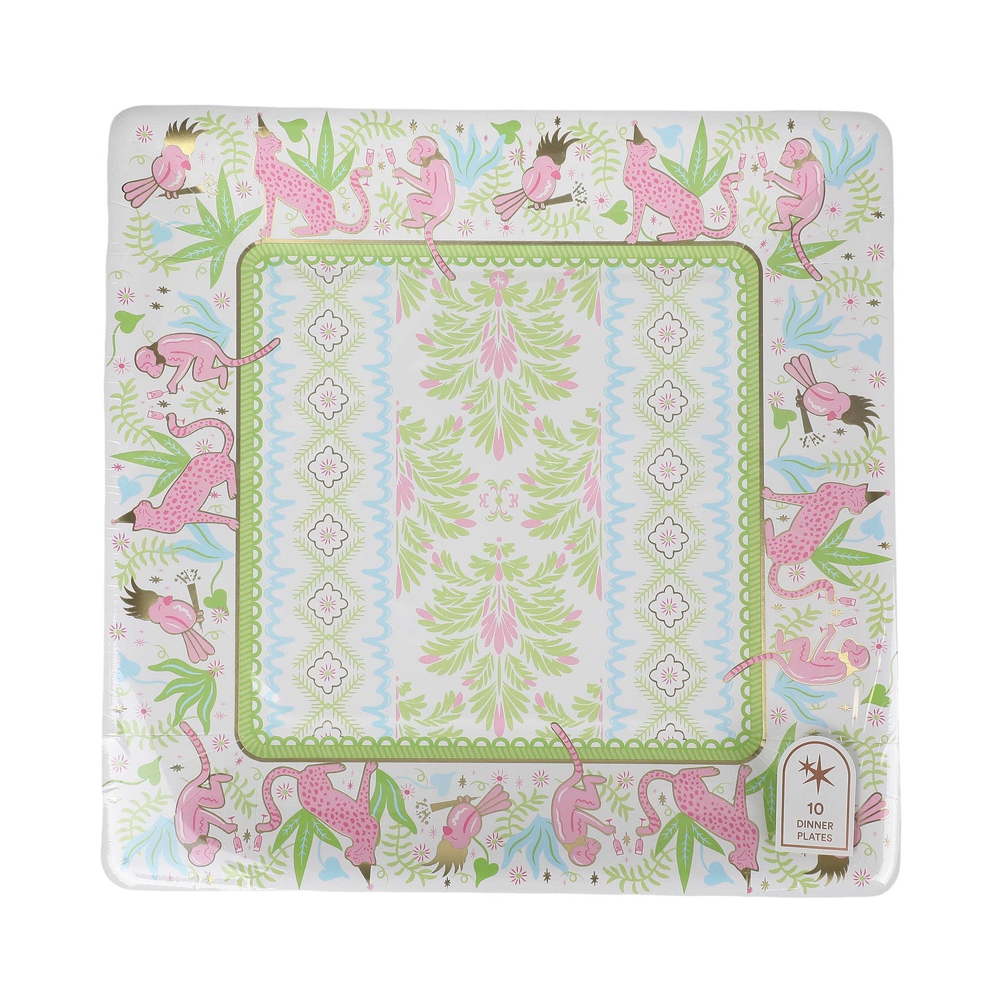 Party Animals Dinner Plates (10 ct)
