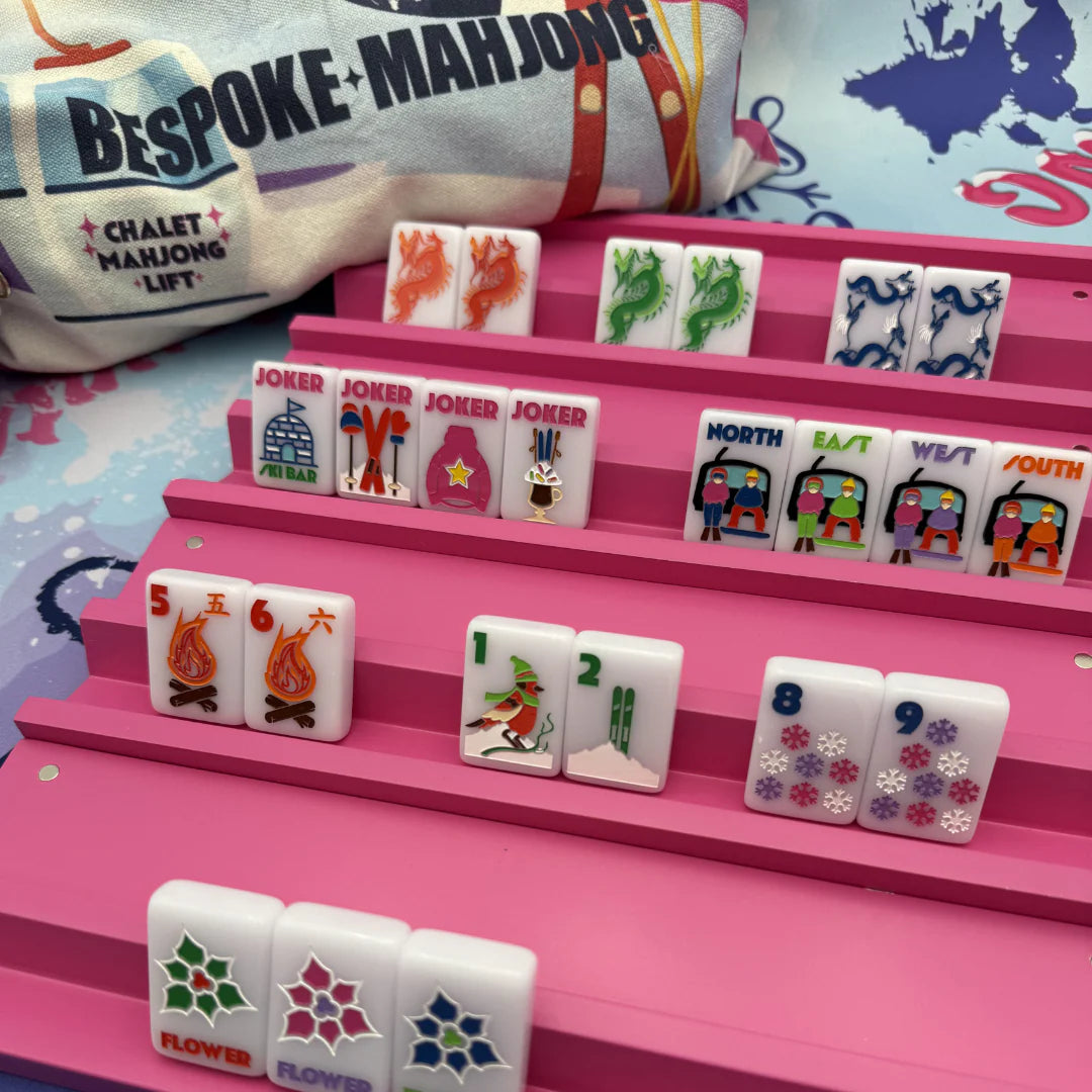 Bespoke Mahjong | Chalet tiles | Frosty Lilac
