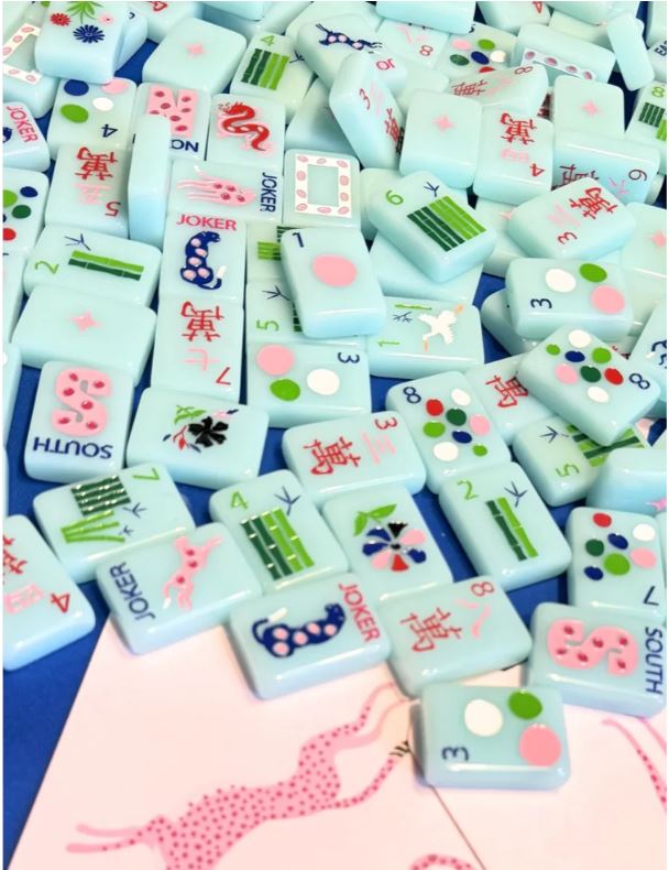 Bespoke Springtime Safari Tiles | Sky Blue