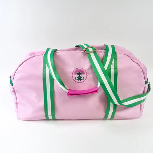 Charleston Mahjong Club Tote Bag Pink
