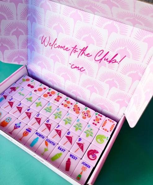 Charleston Mahjong Club - Cocktail Club Tiles