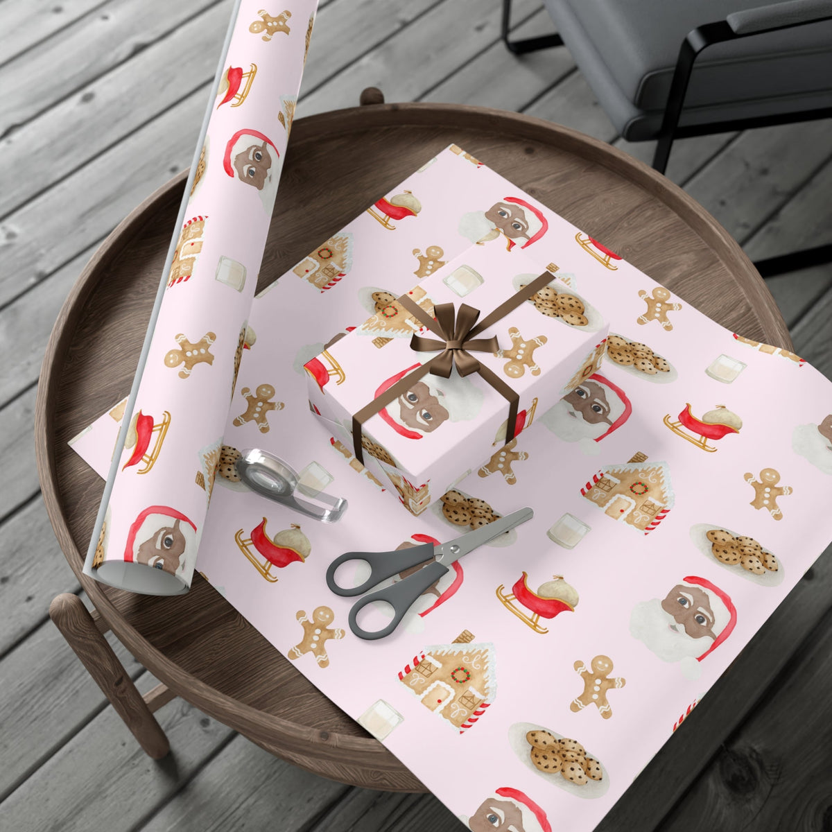 Santas Workshop Gift Wrap