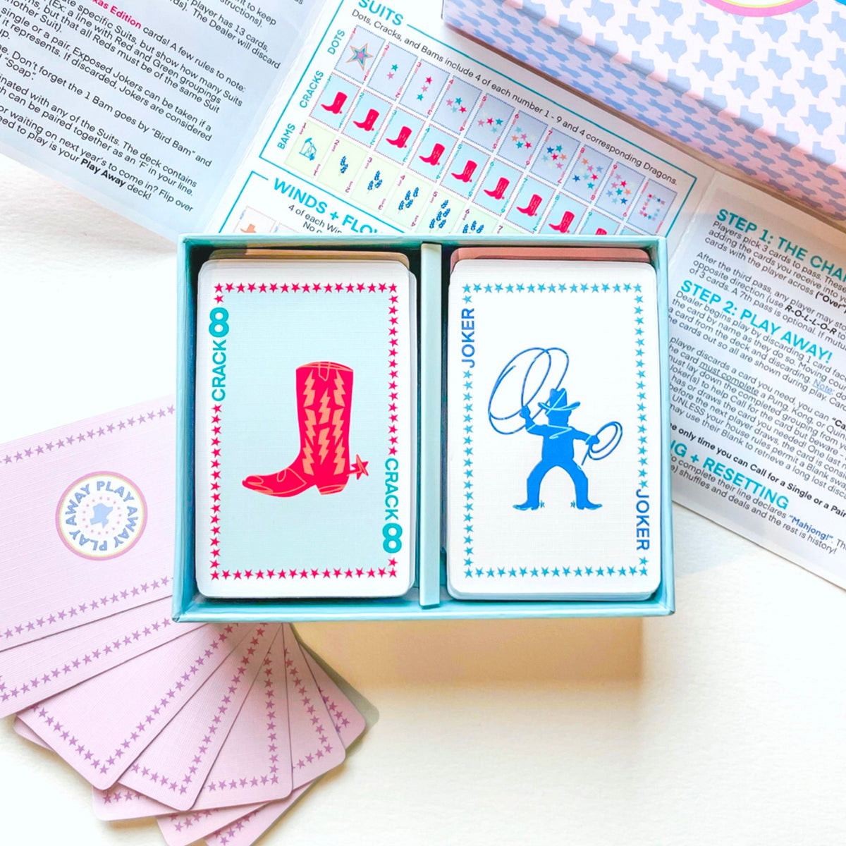 Play Away Mahjong Cards: Texas Edition