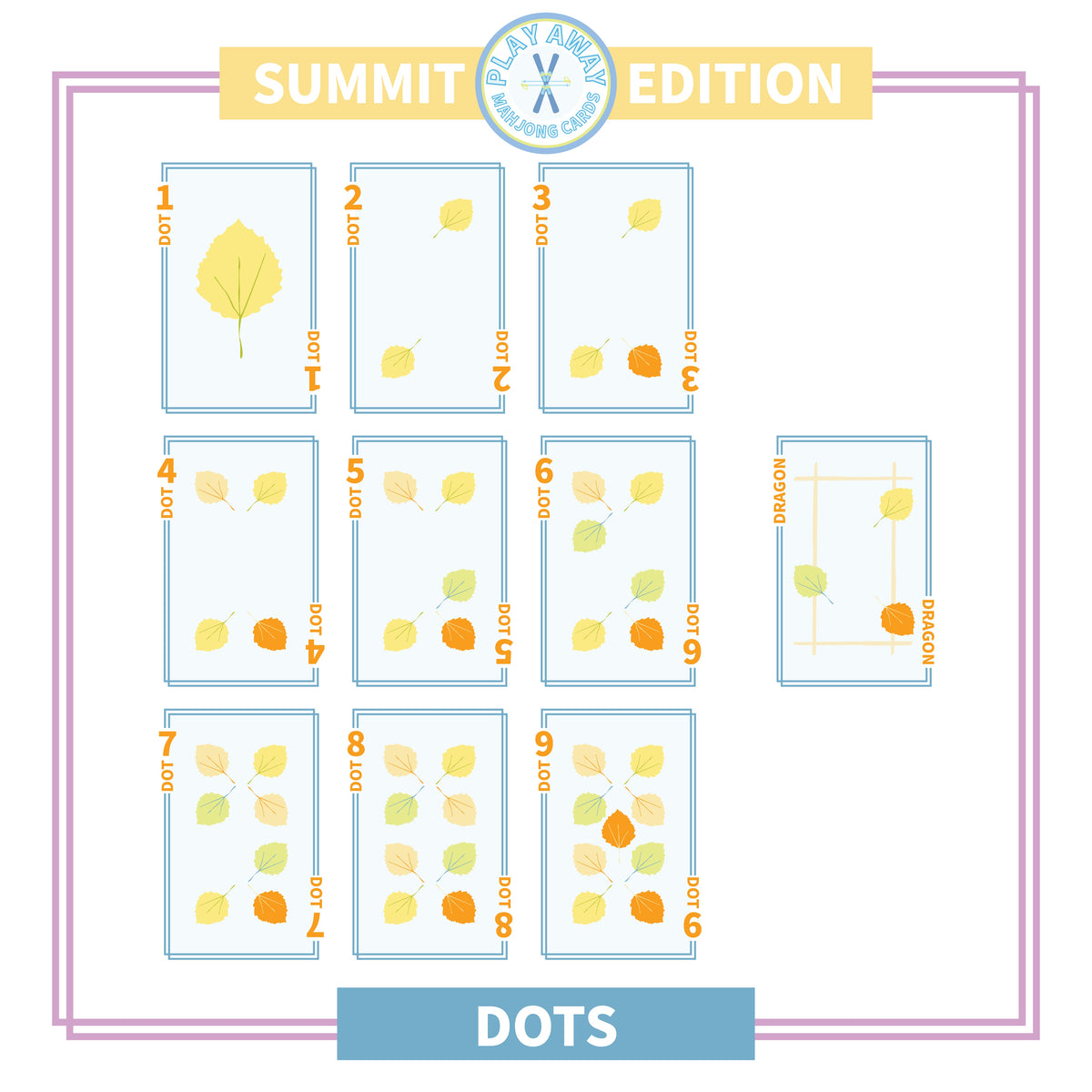 Play Away Mahjong Cards: Summit Edition