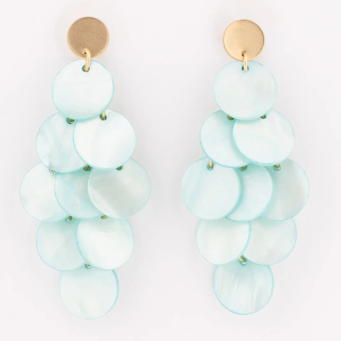 Michelle McDowell Earrings Cove Blue
