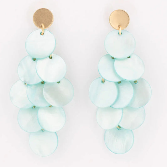 Michelle McDowell Earrings Cove Blue