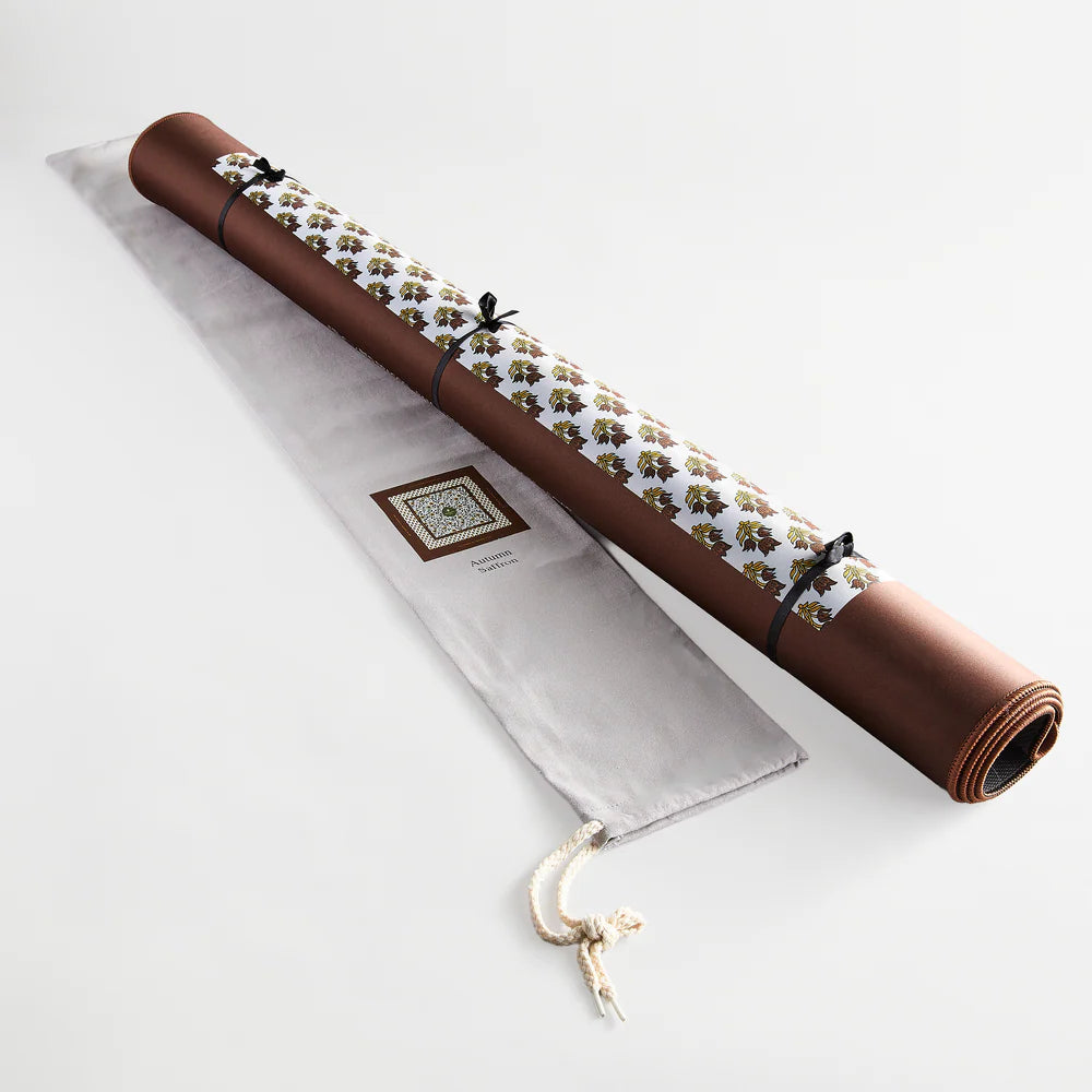 Mahjong Row & Co | Autumn Saffron Mahjong Mat