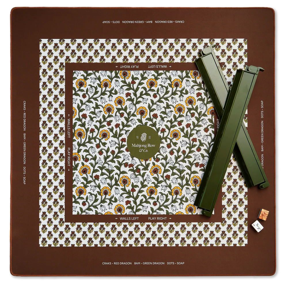 Mahjong Row & Co | Autumn Saffron Mahjong Mat