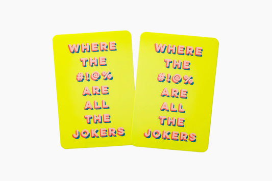 Mahjong Shufflers - Where are the Jokers (Yellow)