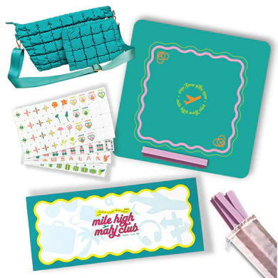 PLM Vibrant Vibes - Mile High Mahj Club Travel Tiles Set