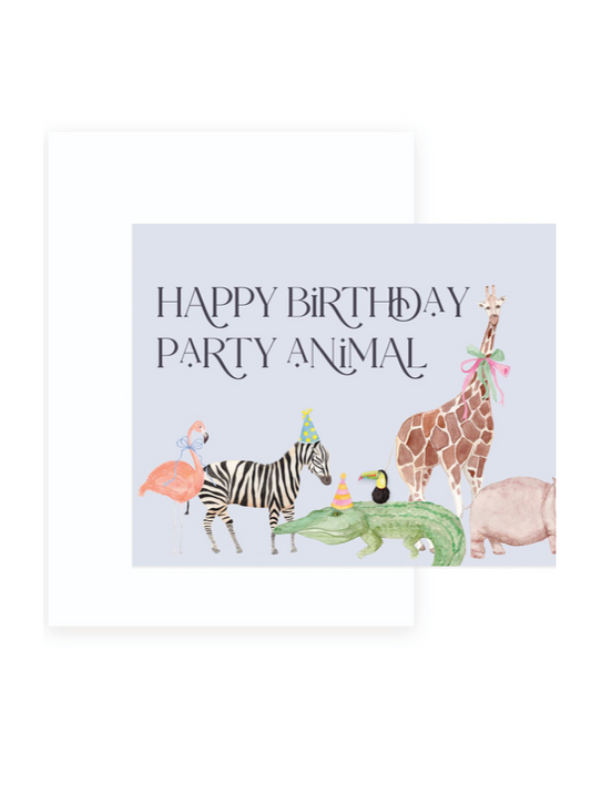 Happy Birthday Party Animal!