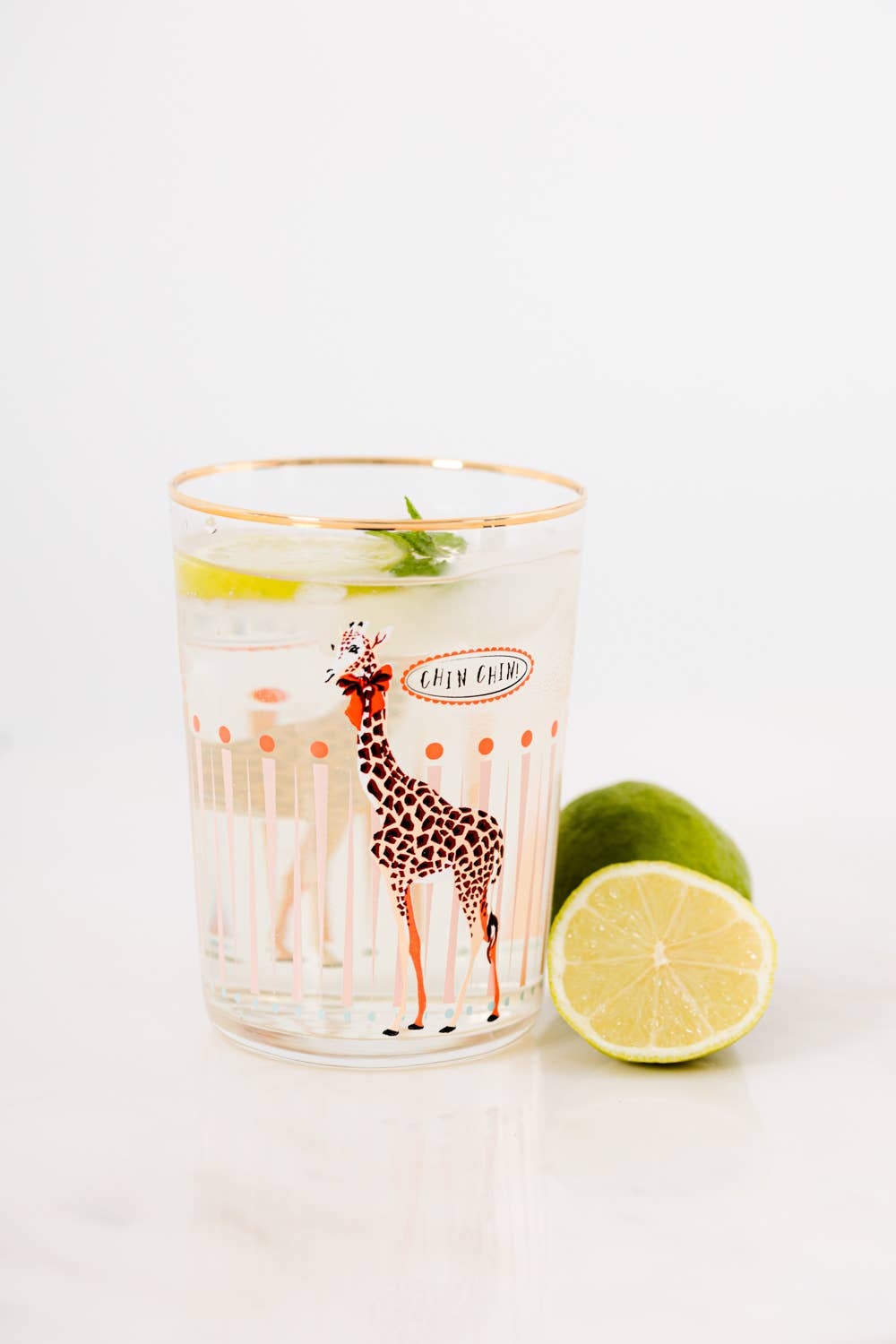 Yvonne Ellen Giraffe Hi Ball Glass 55cl