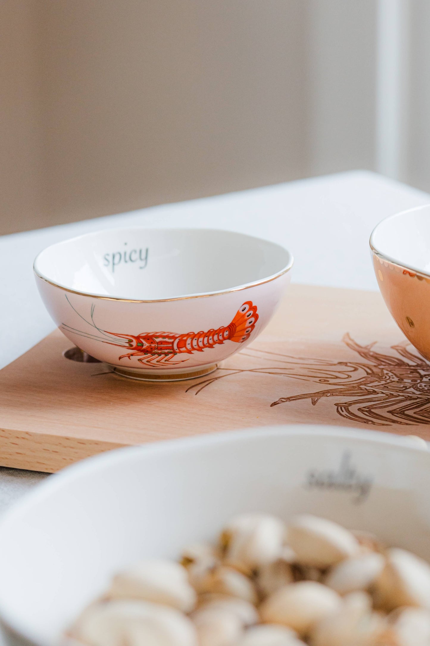 YVONNE ELLEN SET OF 3 NESTING BOWLS CHEETAH
