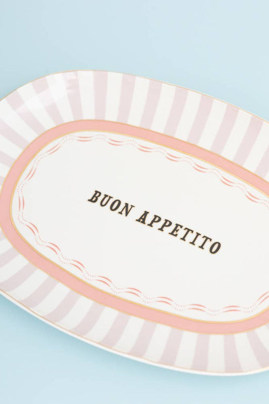 Yvonne Ellen Slogan Platter 34cm