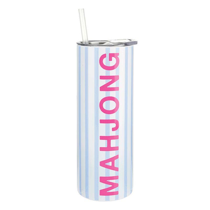 Stainless Skinny Tumbler - Mahjong