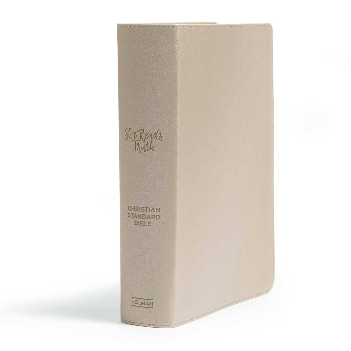 CSB She Reads Truth Bible, Champagne Gold LeatherTouch