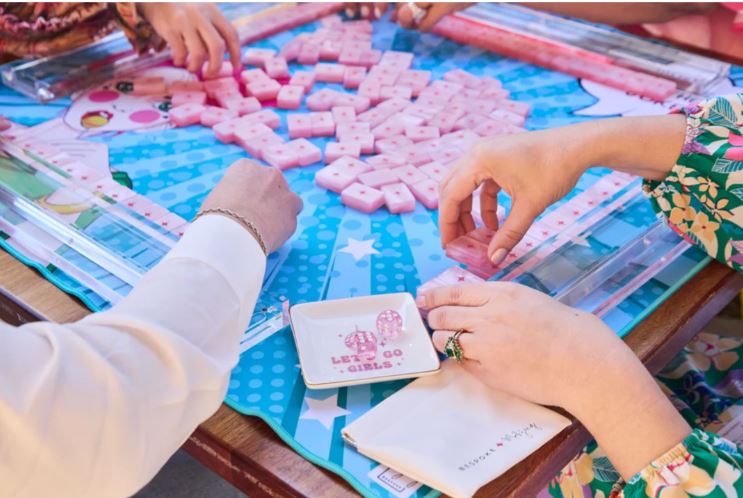 Bespoke Mahjong | Pop Diva Tiles | Cotton Candy