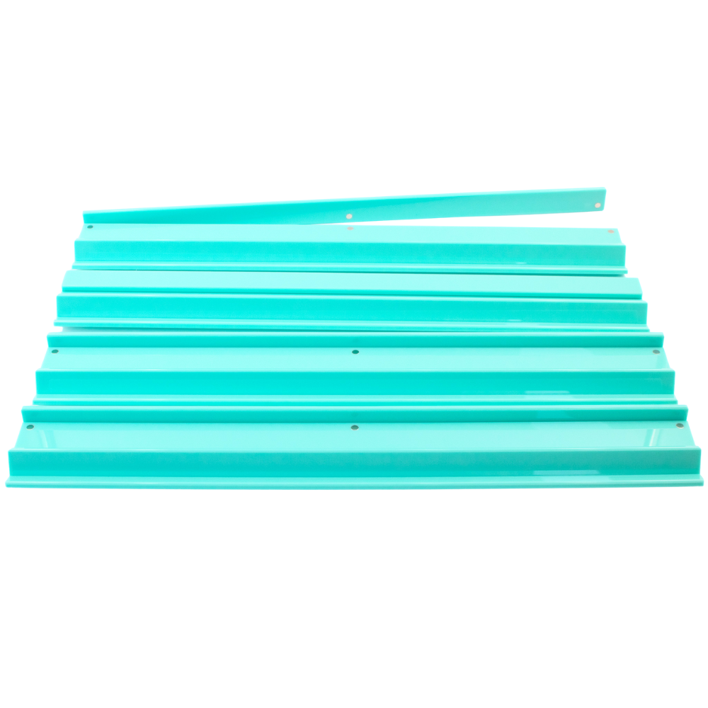 MFM MAHJONG RACKS | Premium Acrylic | 4 Racks + 4 Pushers