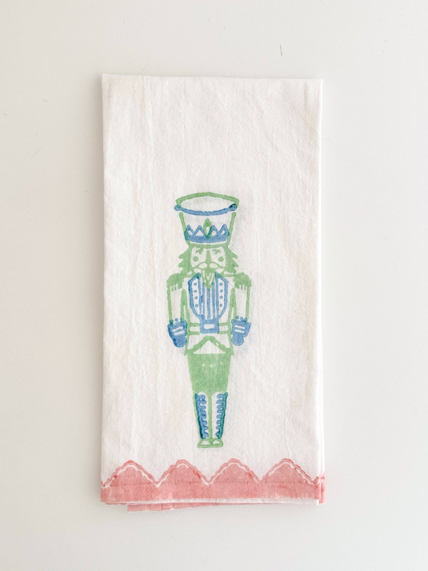Tea Towel - Nutcracker, Sage & Uniform Blue