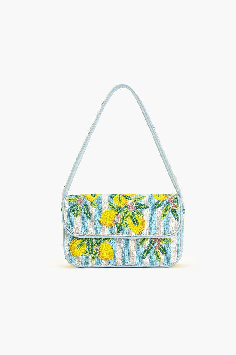 Limoncello Stripe Shoulder Bag