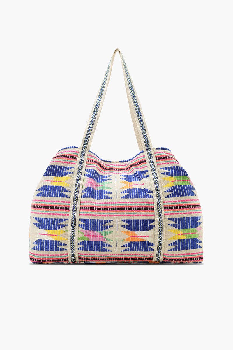 Mahjong Market Fully Hand-Beaded Large Tote