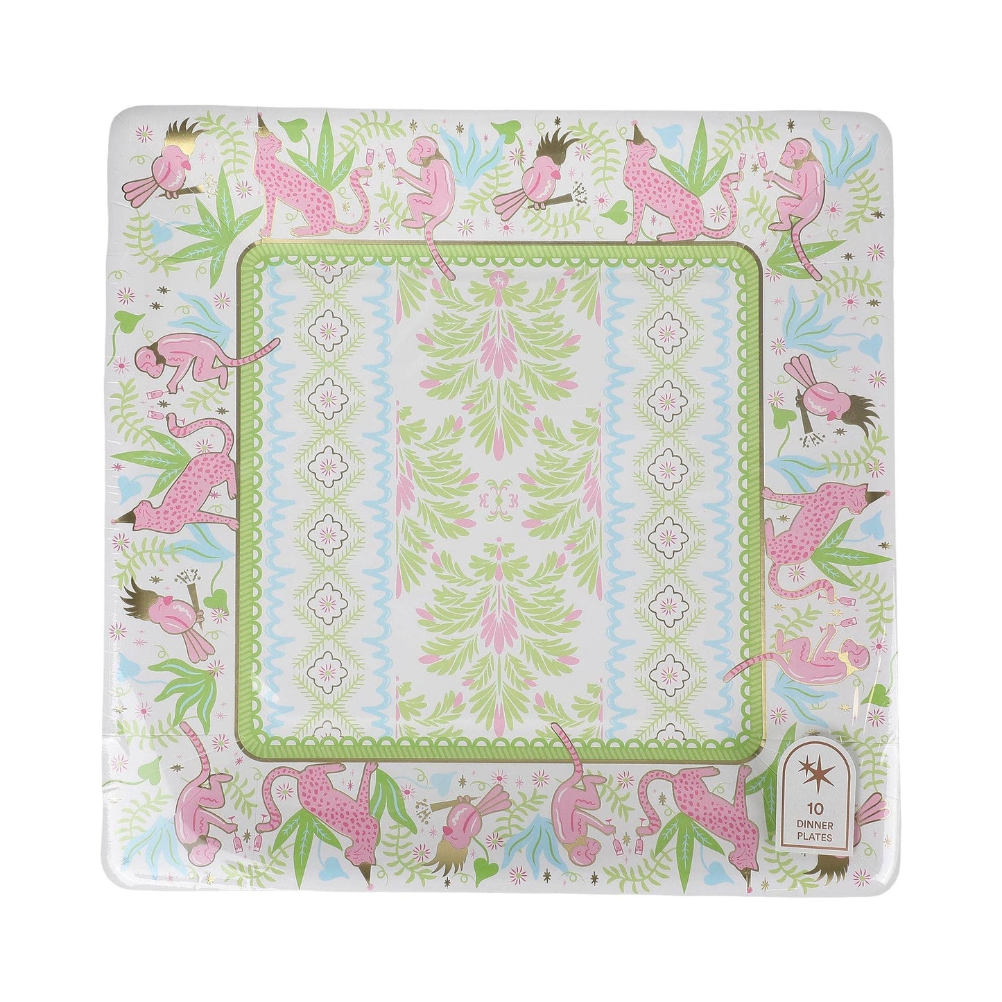Party Animals Dinner Plates (10 ct)