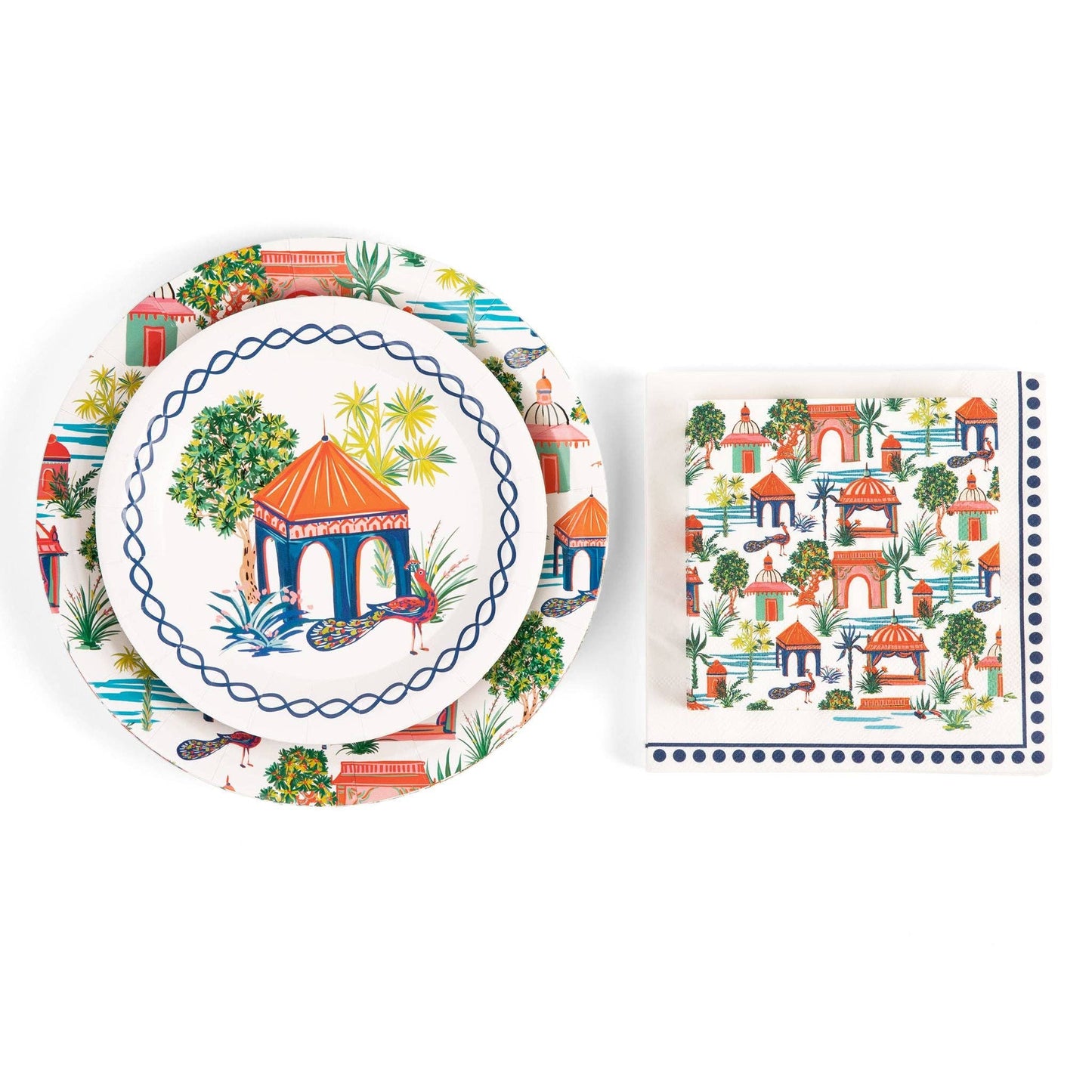 Chinoiserie Plates + Napkins | Curated Bundle Option