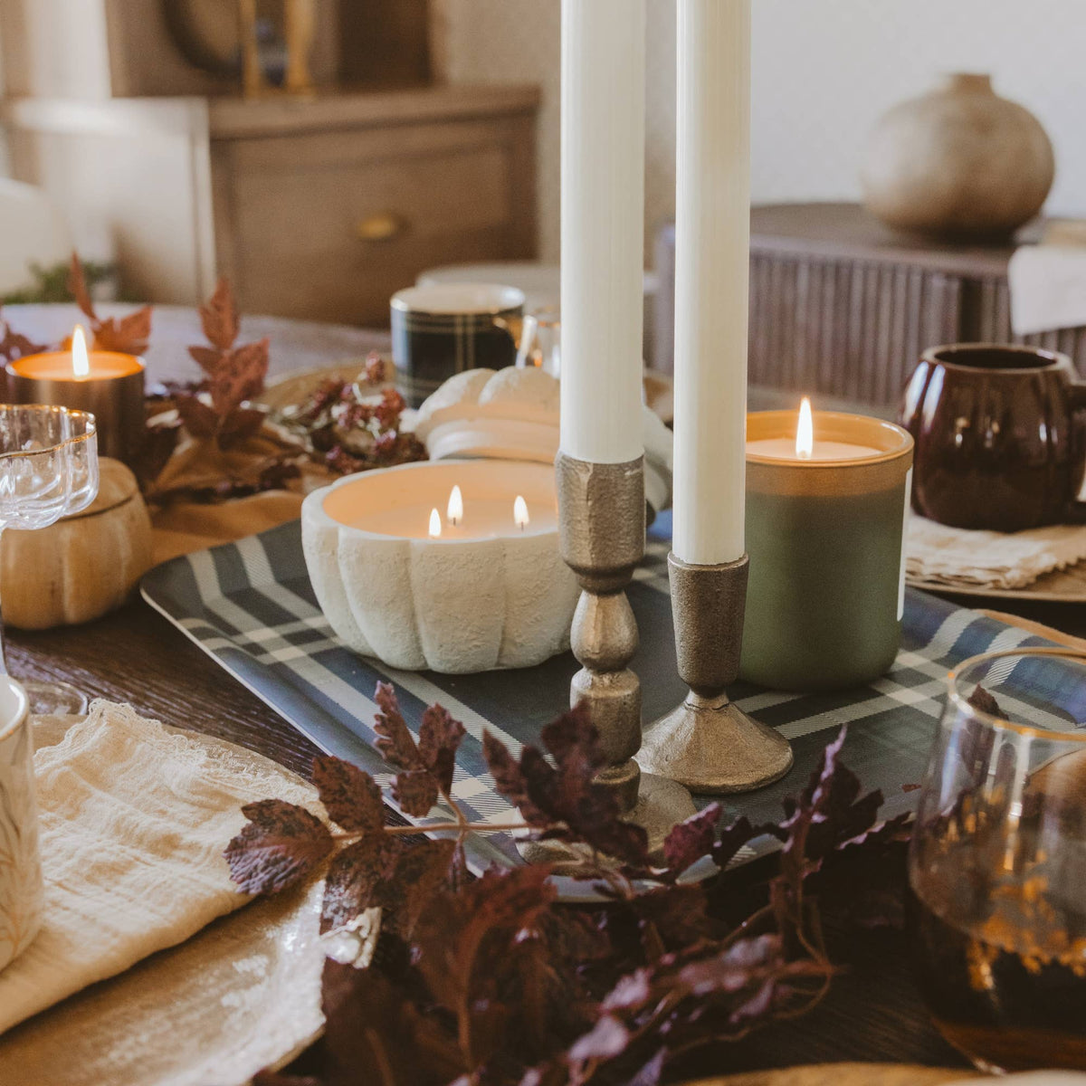 Sweet Water Decor - *NEW* Pumpkin Jar Soy Candle, 13.5 oz - Cashmere and Vanilla