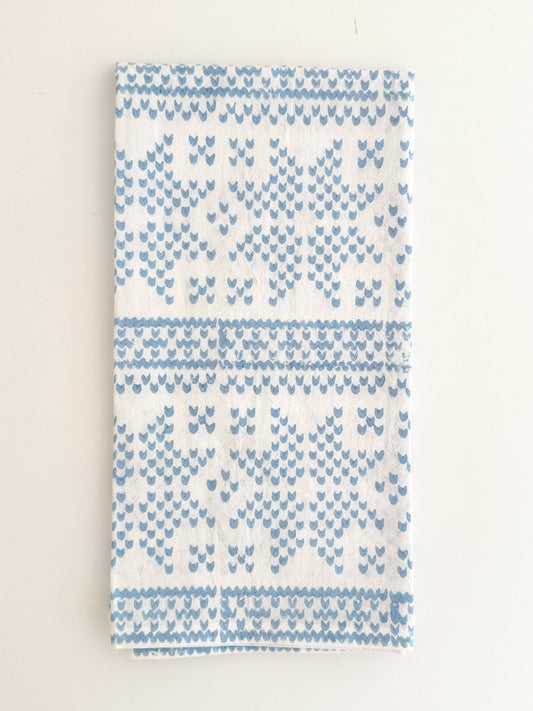 Tea Towel - Sweater, Uniform Blue